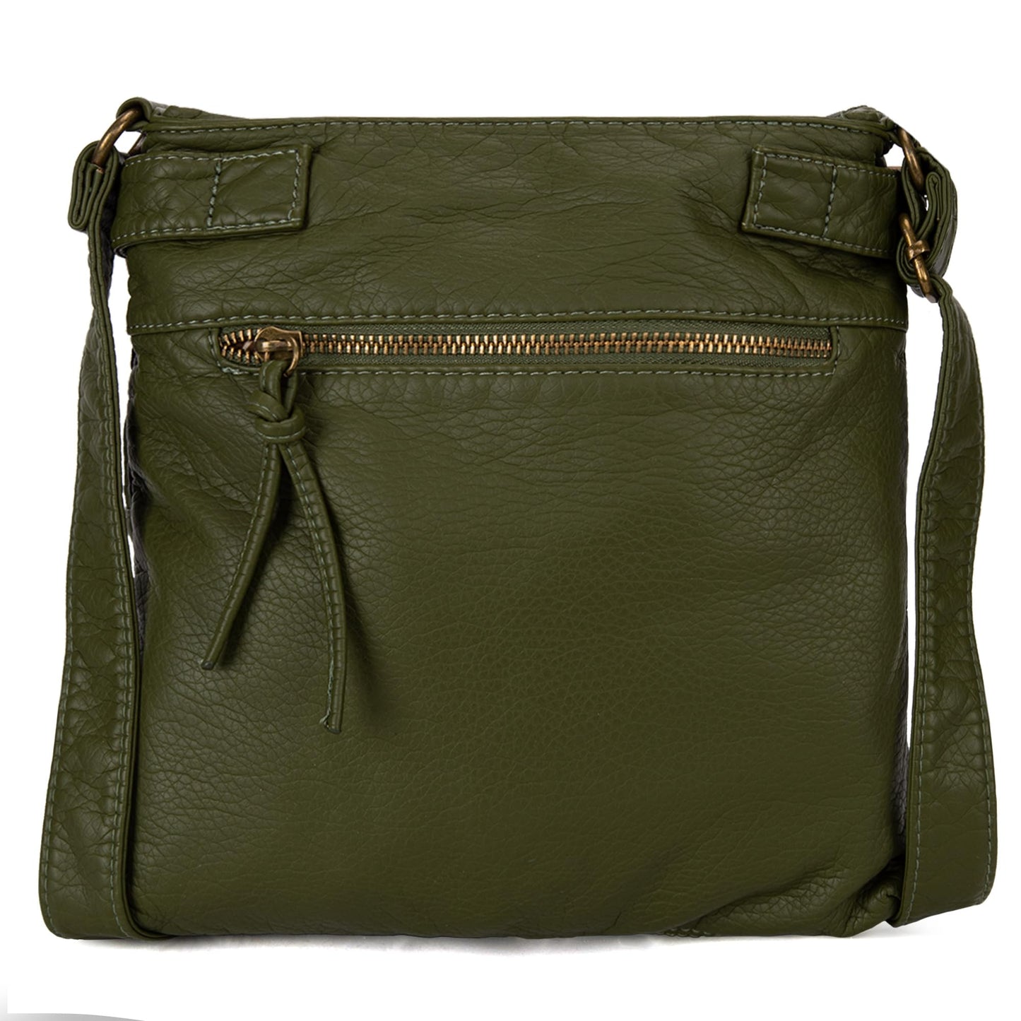Montana West Crossbody Bag for Women Multi Pocket Shoulder Bags Medium Travel Purses Ultra Soft Washed Leather