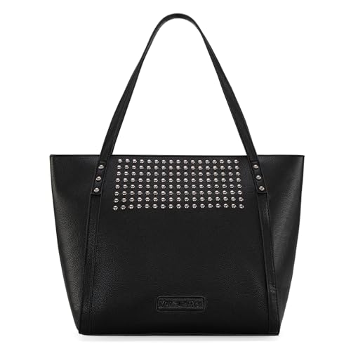 Montana West Tote Bag for Women Rivets Purses and Handbags Shoulder Bag with Zipper