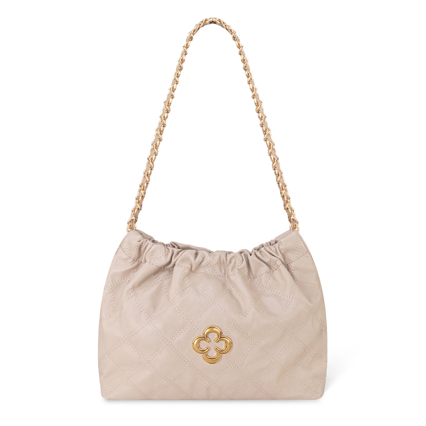 MC-411 Milan Chiva Gold Chain Strap Small Dumpling Bag For Women