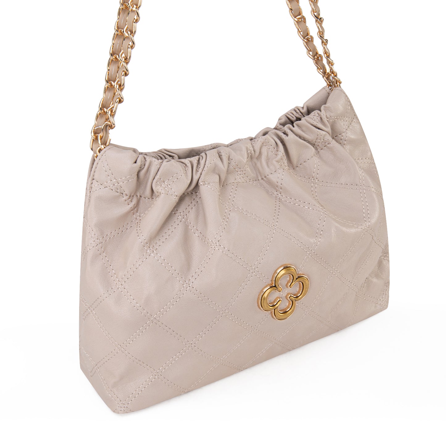 MC-411 Milan Chiva Gold Chain Strap Small Dumpling Bag For Women