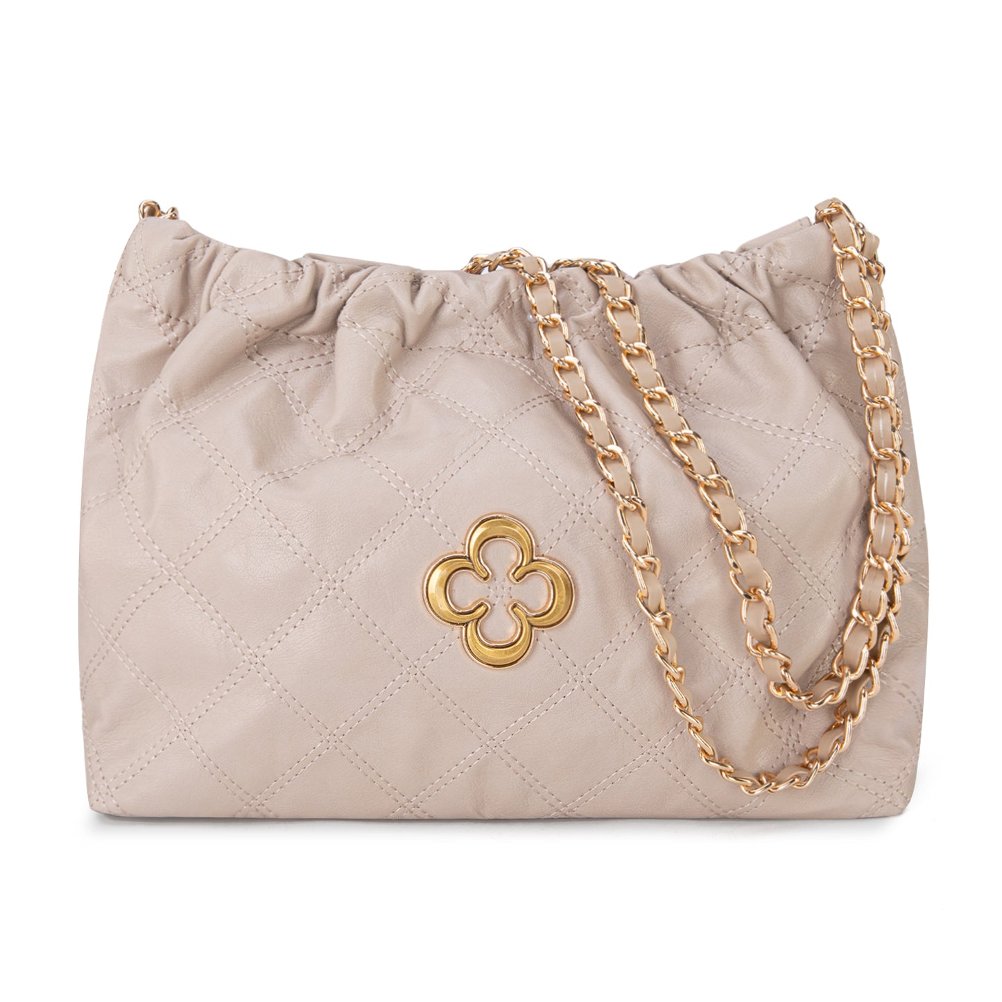 MC-411 Milan Chiva Gold Chain Strap Small Dumpling Bag For Women