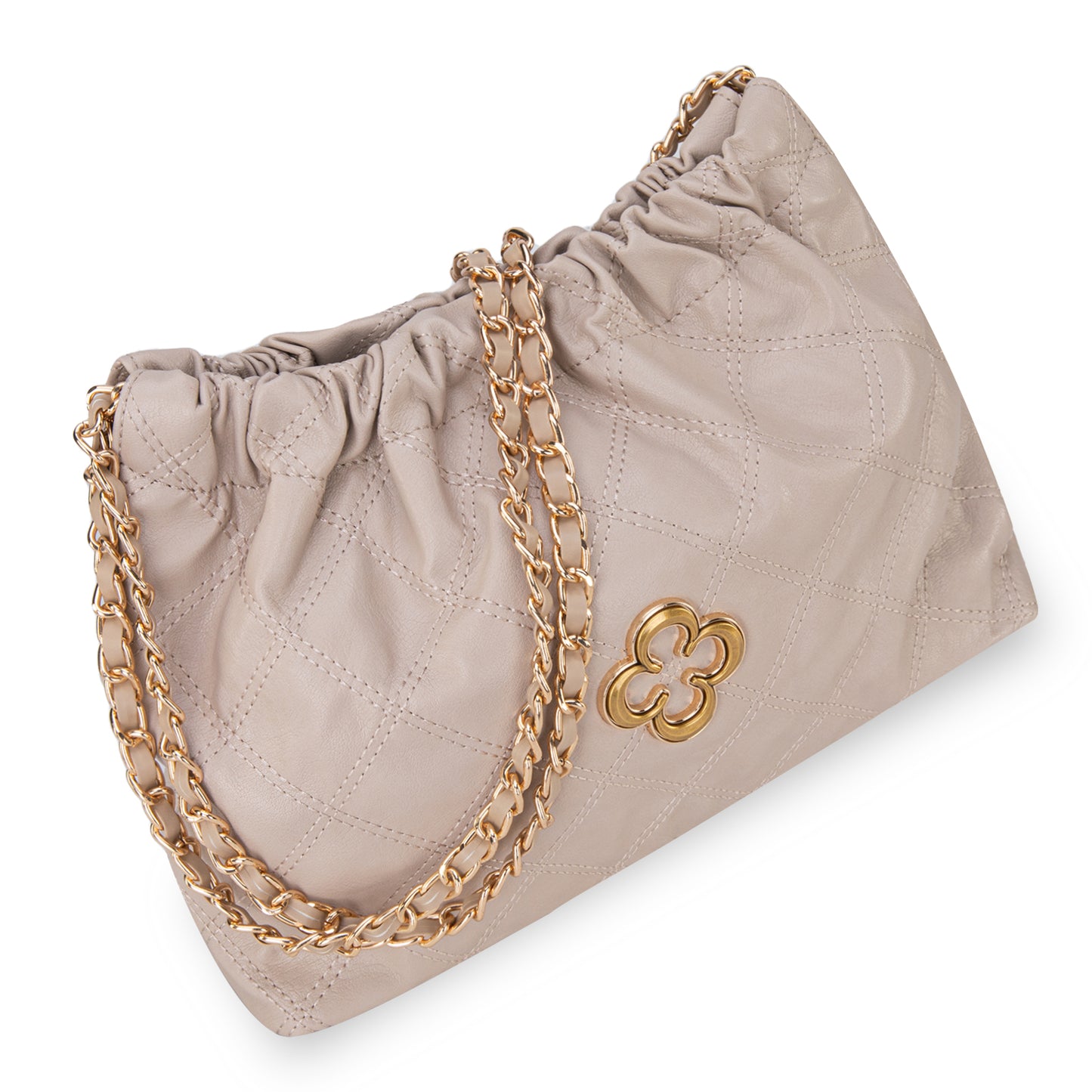 MC-411 Milan Chiva Gold Chain Strap Small Dumpling Bag For Women