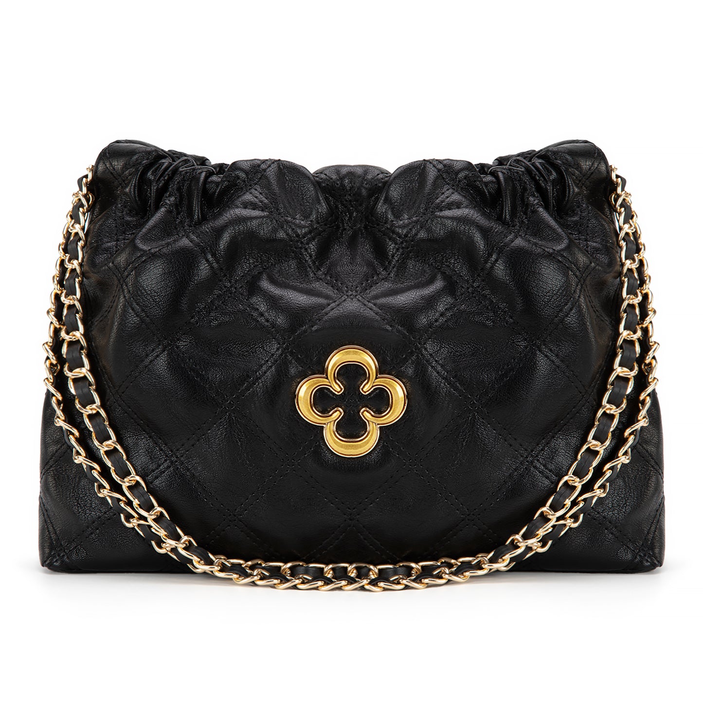 MC-411 Milan Chiva Gold Chain Strap Small Dumpling Bag For Women