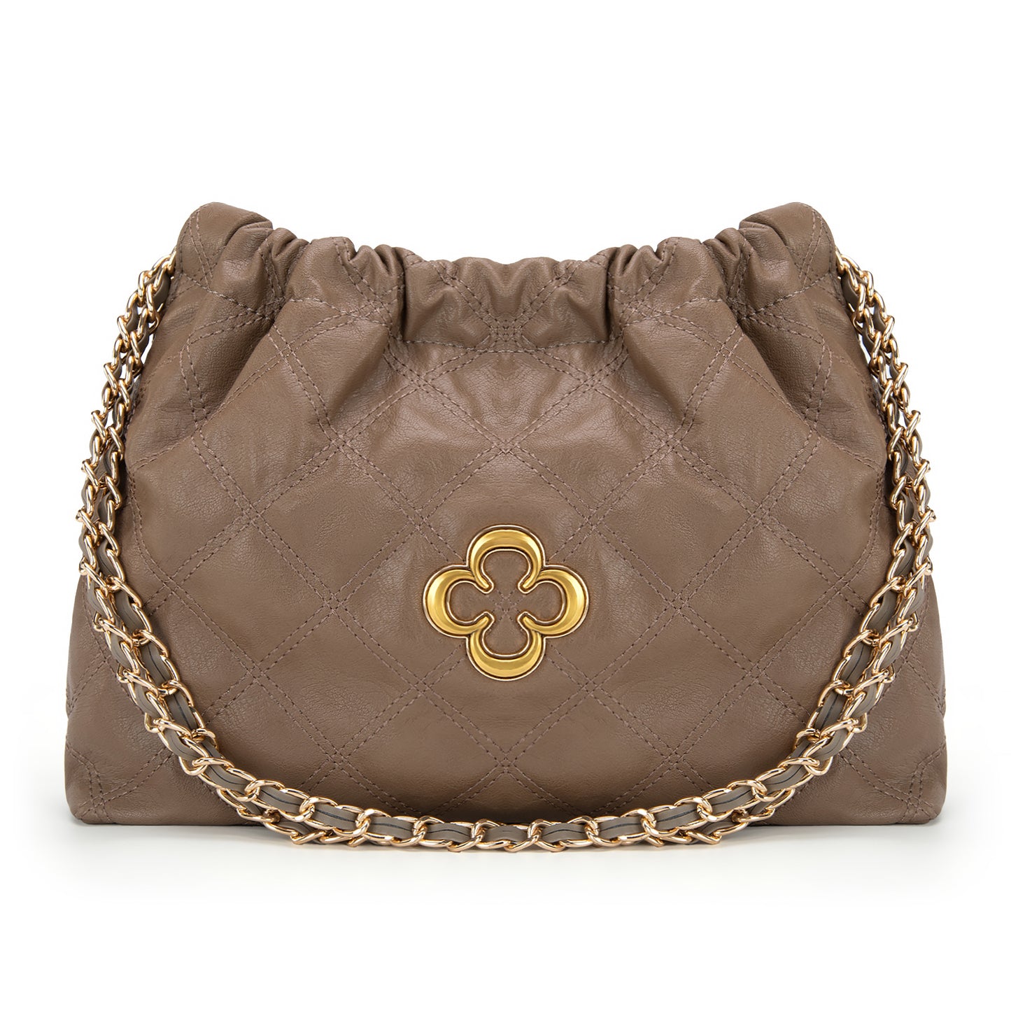 MC-411 Milan Chiva Gold Chain Strap Small Dumpling Bag For Women