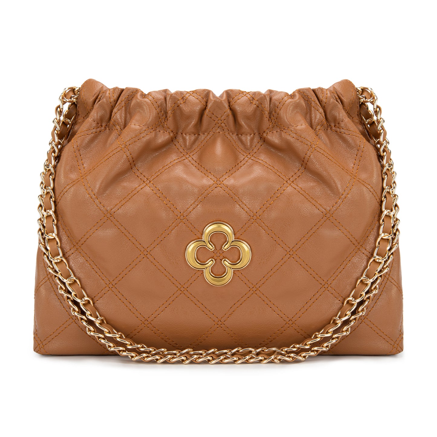 MC-411 Milan Chiva Gold Chain Strap Small Dumpling Bag For Women