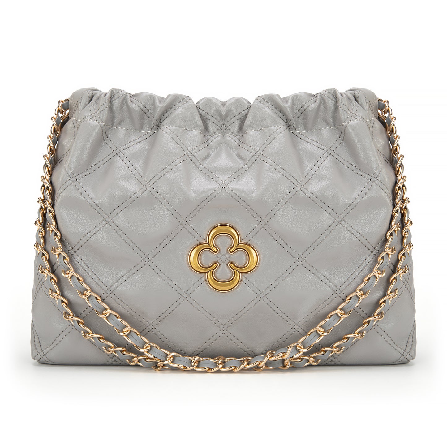 MC-411 Milan Chiva Gold Chain Strap Small Dumpling Bag For Women