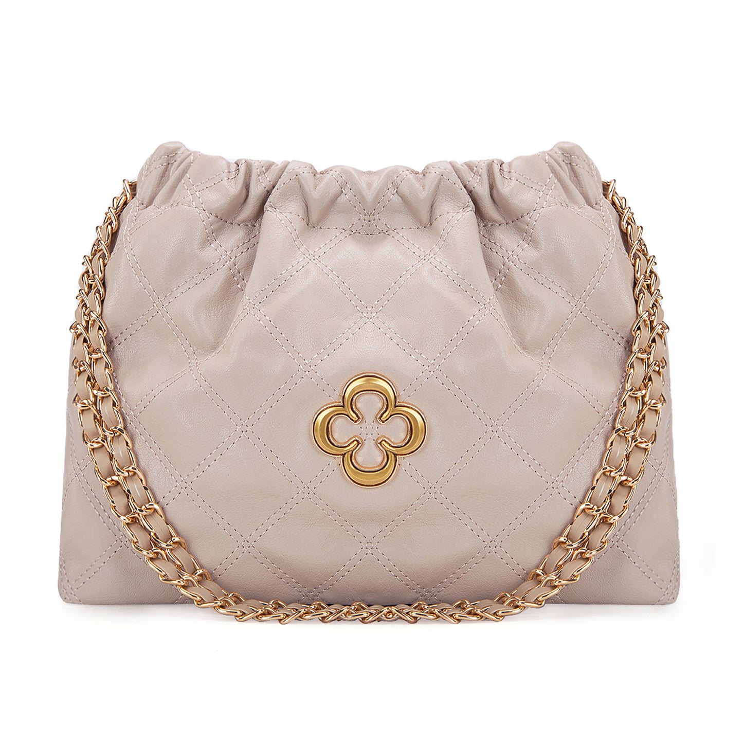 MC-411 Milan Chiva Gold Chain Strap Small Dumpling Bag For Women