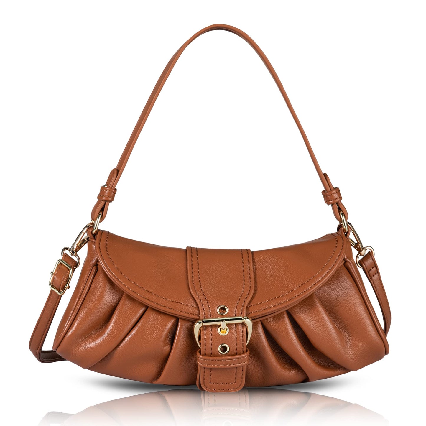 Montana West Ultra Soft Foldable Vegan Leather Shoulder Tote Bags