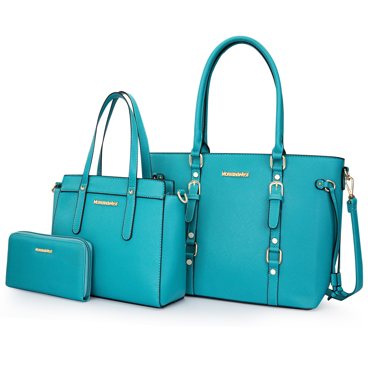 Montana West Purses and Handbags for Women 3PCS Tote Purse