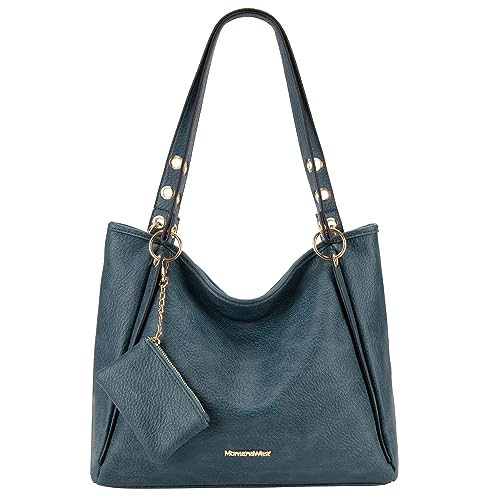 Montana West Hobo Bags for Women Top Handle Satchel Shoulder Purse Bucket Handbag
