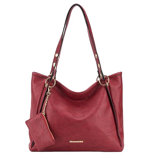 Montana West Hobo Bags for Women Top Handle Satchel Shoulder Purse Bucket Handbag