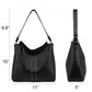 Montana West Hobo Bags for Women Top Handle Satchel Shoulder Purse Bucket Handbag