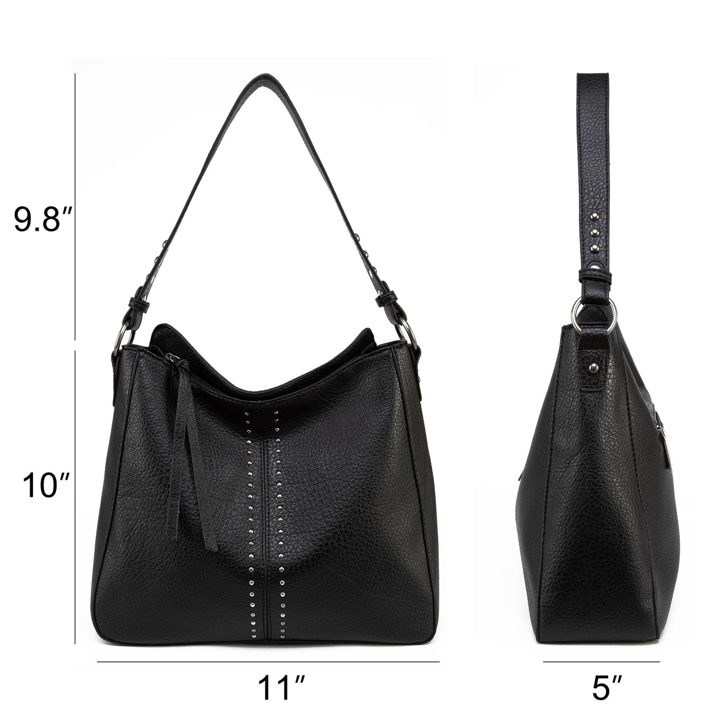 Montana West Hobo Bags for Women Top Handle Satchel Shoulder Purse Bucket Handbag