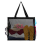 Montana West Large Mesh Beach Tote Bag Net Mesh Pool Bag with Two Pockets