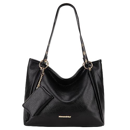 Montana West Hobo Bags for Women Top Handle Satchel Shoulder Purse Bucket Handbag