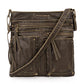 Montana West Crossbody Bag for Women Multi Pocket Shoulder Bags Medium Travel Purses Ultra Soft Washed Leather
