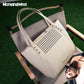 Montana West Tote Bag for Women Rivets Purses and Handbags Shoulder Bag with Zipper