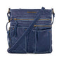 Montana West Crossbody Bag for Women Multi Pocket Shoulder Bags Medium Travel Purses Ultra Soft Washed Leather