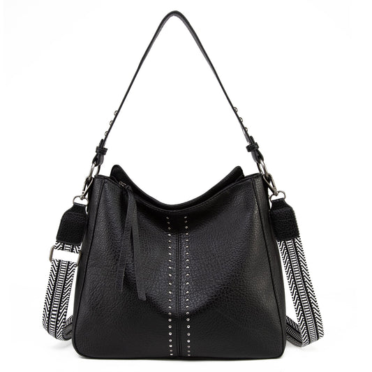 Montana West Hobo Bags for Women Top Handle Satchel Shoulder Purse Bucket Handbag