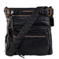 Montana West Crossbody Bag for Women Multi Pocket Shoulder Bags Medium Travel Purses Ultra Soft Washed Leather