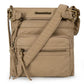 Montana West Crossbody Bag for Women Multi Pocket Shoulder Bags Medium Travel Purses Ultra Soft Washed Leather