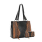 Trinity Ranch Tooling Collection Concealed Carry Fringe Tote for Women