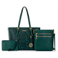 Montana West 3 pcs Handbag Set Leopard Print Tote Bag