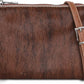 Montana West Cowhair Leather Crossbody Bag Cell Phone Purse Wallet