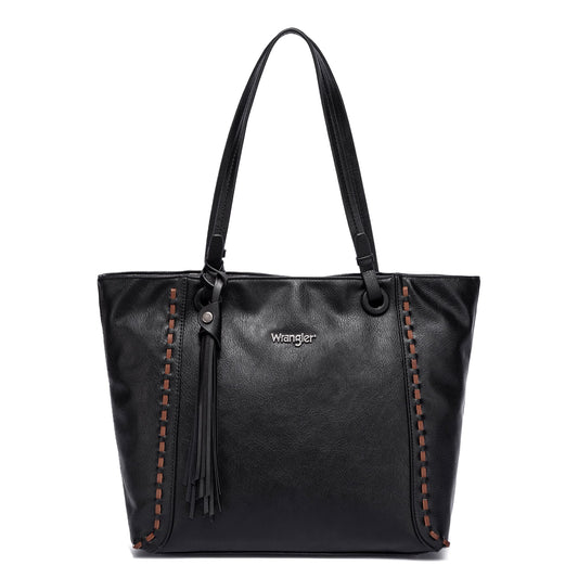 Wrangler Large Tote Bags Vegan Leather Concealed Carry Purses Hobo Bags