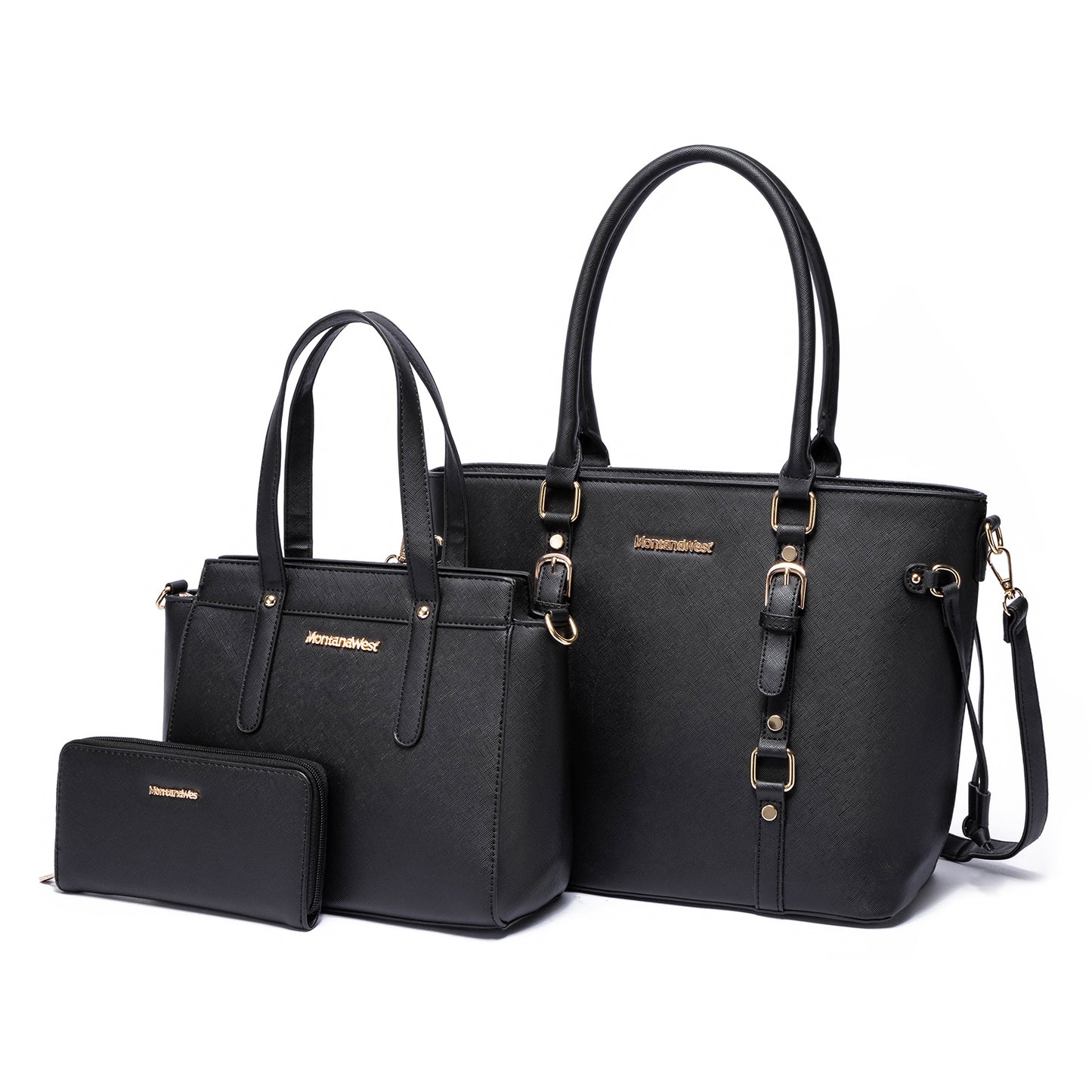 Montana West Purses and Handbags for Women 3PCS Tote Purse