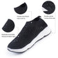 Montana West Women's Fashion Rhinestone Mesh Sneaker