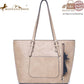 Montana West 3 pcs Handbag Set Leopard Print Tote Bag