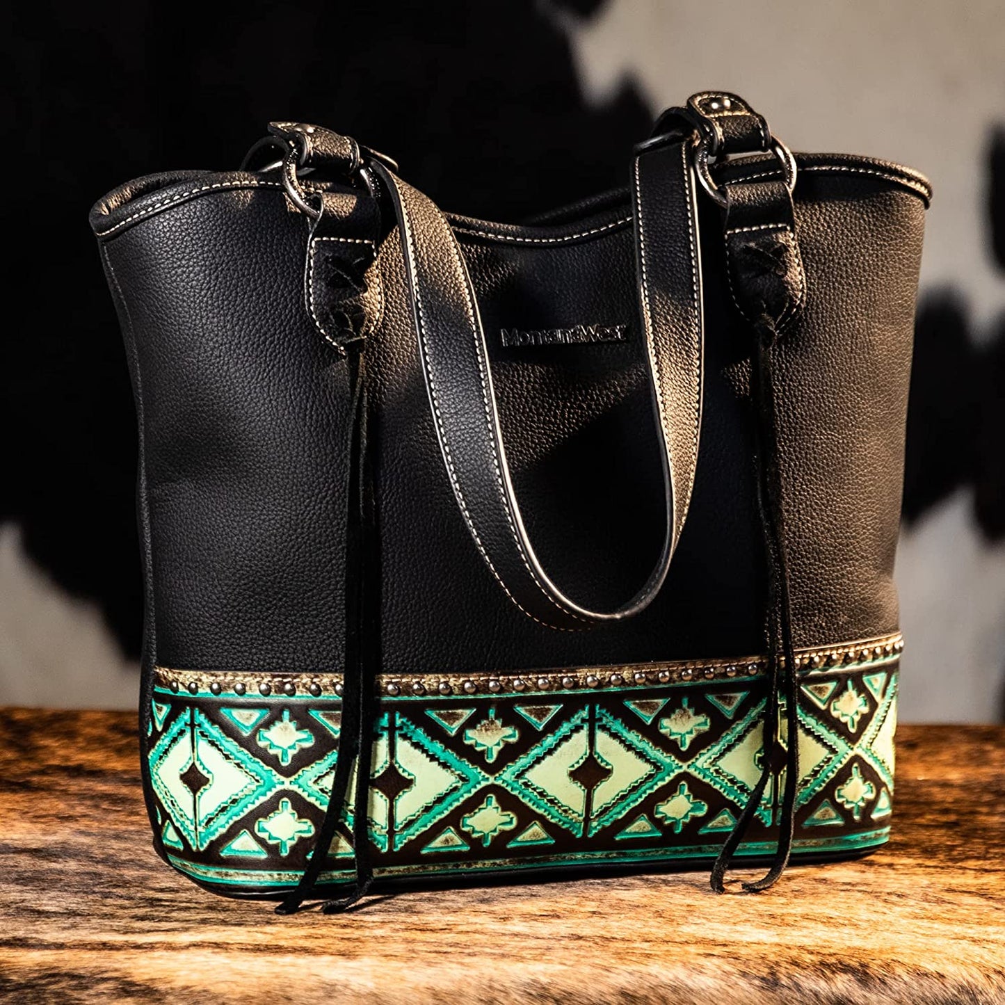 Montana West Women's Western Handbag Leather Shoulder Bag