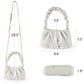 MC-1009 Milan Chiva Cloud Pouch Bag Gabbi Ruched Hobo Handbag