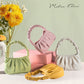 MC-1009 Milan Chiva Cloud Pouch Bag Gabbi Ruched Hobo Handbag