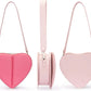 MC-1024 Milan Chiva Heart Shaped Mini Clutch Handbag and Purse