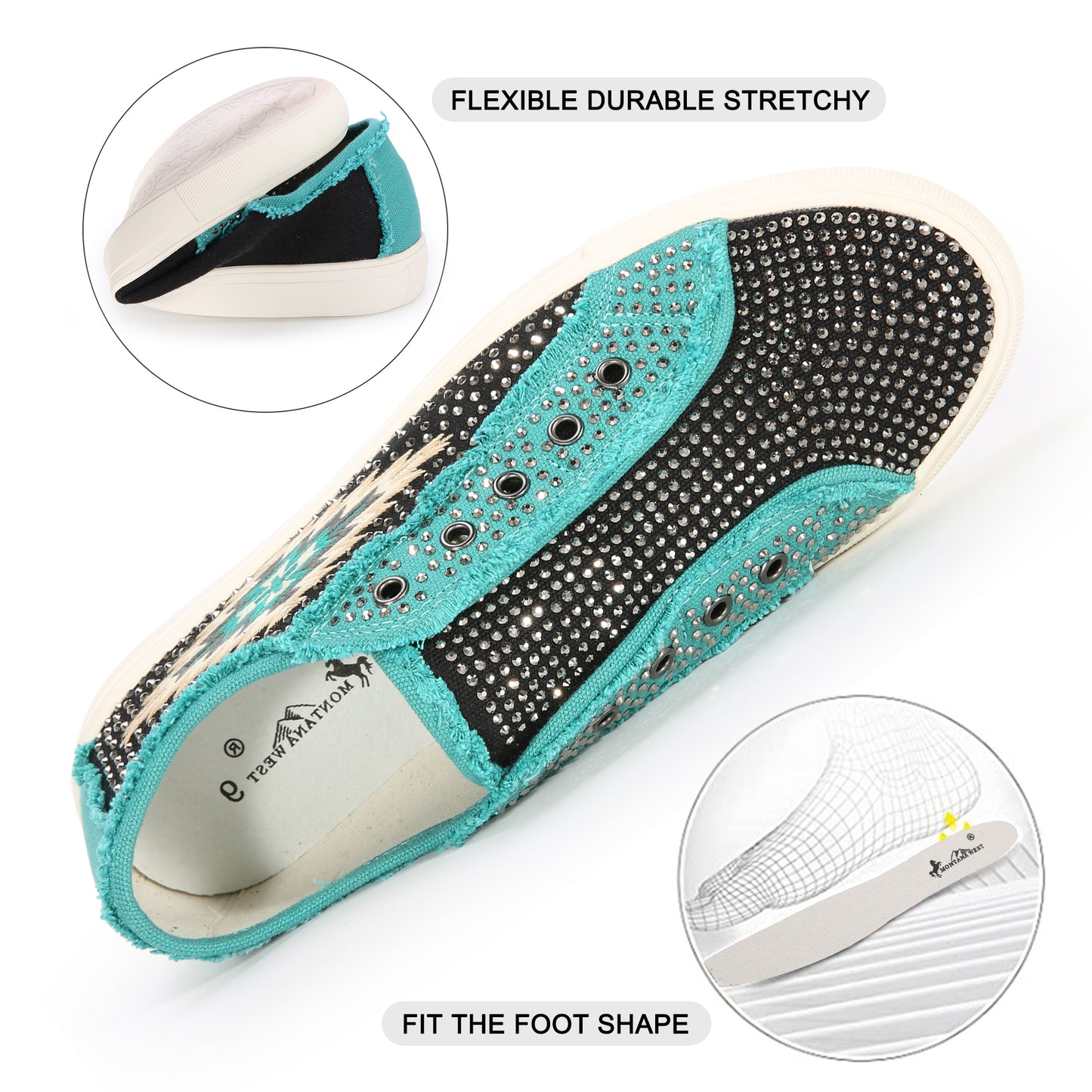 Montana West Slip-on Shoes for Women