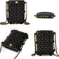 Montana West Quilted Small Crossbody Cell Phone Purse