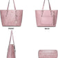Montana West Totes Concealed Carry Purse Large Shoulder Handbag 3 Pcs