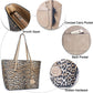 Montana West 3 pcs Handbag Set Leopard Print Tote Bag