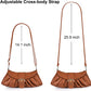 Montana West Ultra Soft Foldable Vegan Leather Shoulder Tote Bags