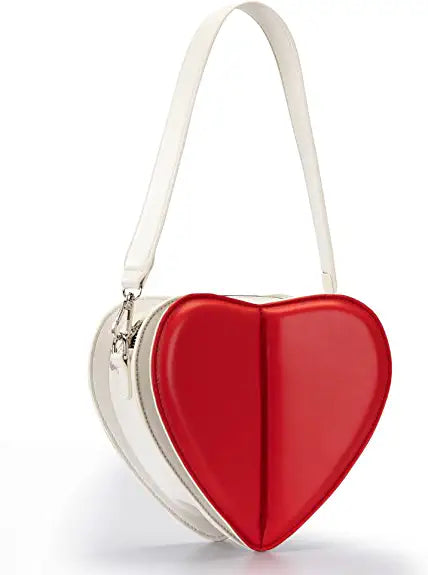 MC-1024 Milan Chiva Heart Shaped Mini Clutch Handbag and Purse