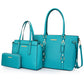 Montana West Purses and Handbags for Women 3PCS Tote Purse
