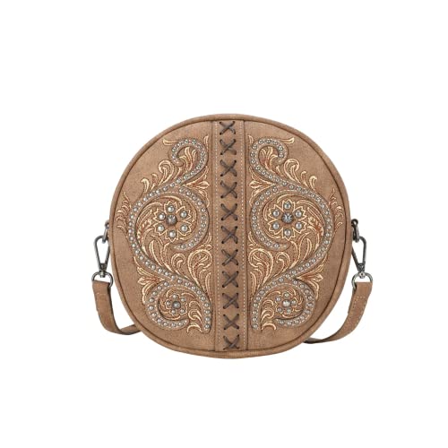 Montana West Floral Embroidered Collection Western Handbags with Wallet