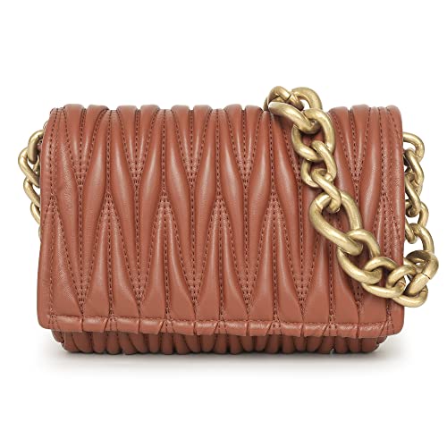 Montana West Quilted Purse for Women Chunky Chain Purses
