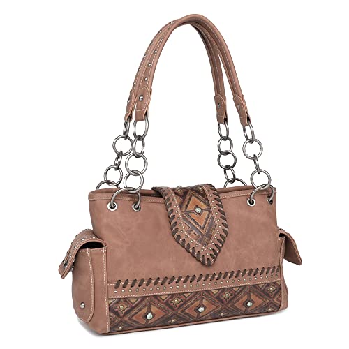 Montana West Aztec Tote Handbags Concealed Shoulder Handbags