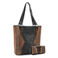 Trinity Ranch Tooling Collection Concealed Carry Fringe Tote for Women