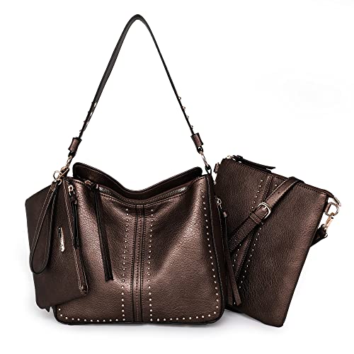 Montana West Tote Handbags for Women Hobo Shoulder Bag 3pcs