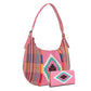 Montana West Women's Aztec Tapestry Concealed Carry Tote Vegan Leather Purses